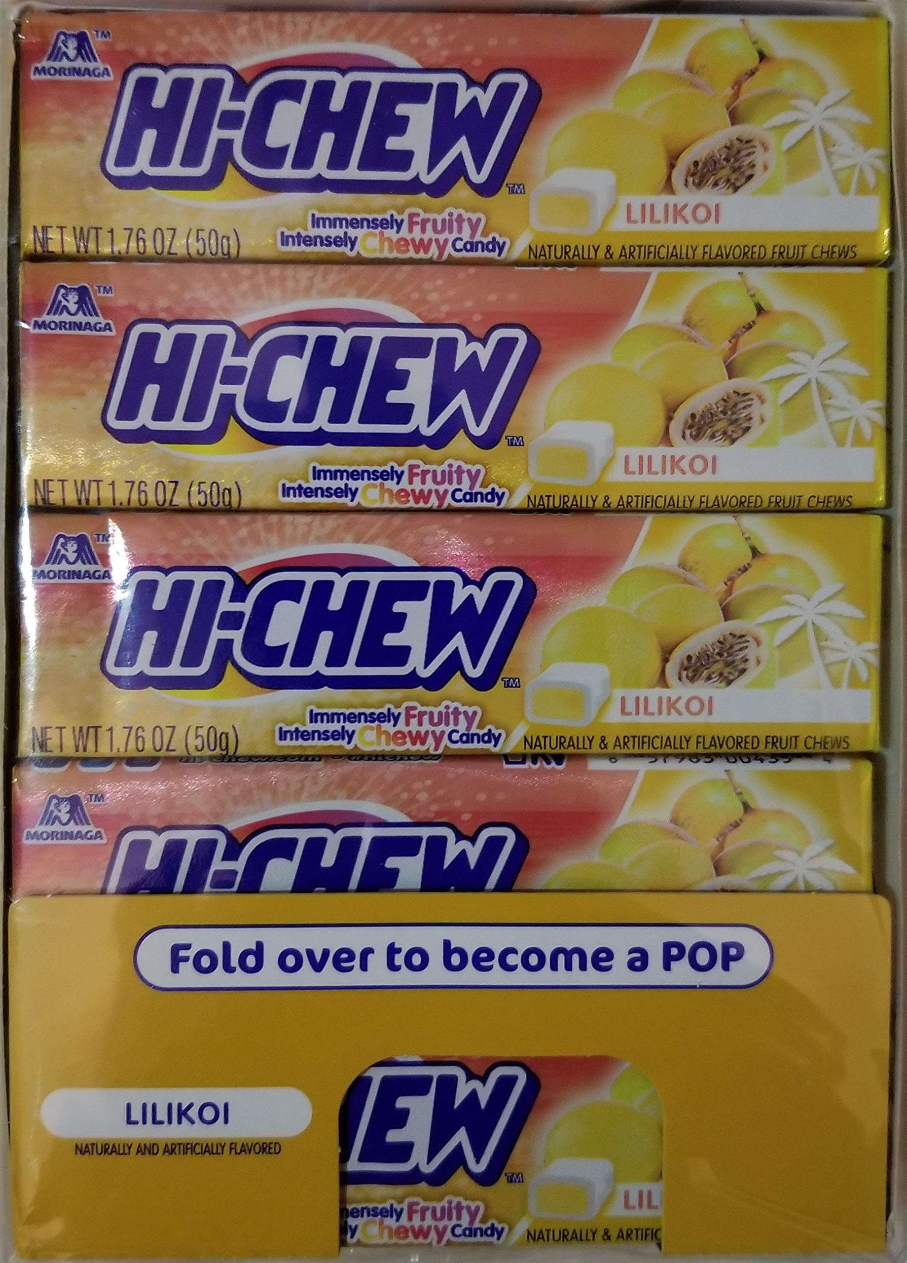 Amazon.com : Morinaga - Hi-Chew Lilikoi / Passion Fruit Chew 1.76